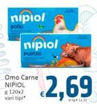 Offerta per Nipiol - Omo Carne a 2,69€ in PaghiPoco