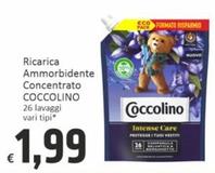 Offerta per Coccolino - Ricarica Ammorbidente Concentrato a 1,99€ in PaghiPoco