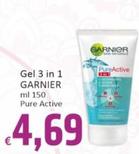 Offerta per Garnier - Gel 3 In 1 a 4,69€ in PaghiPoco