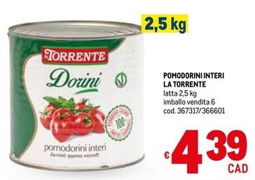 Offerta per Pomodorini a 4,39€ in Metro