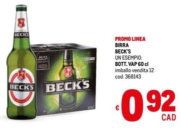 Offerta per Birra a 0,92€ in Metro