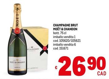 Offerta per Champagne a 26,9€ in Metro