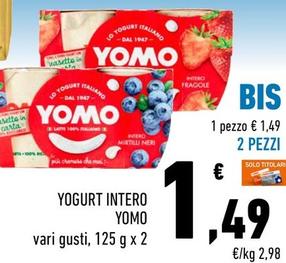 Offerta per Yomo - Yogurt Intero a 1,49€ in Conad