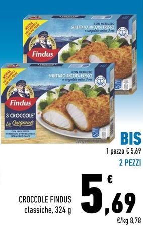 Offerta per Findus - Croccole a 5,69€ in Conad