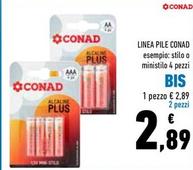 Offerta per Conad - Linea Pile a 2,89€ in Conad