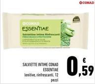 Offerta per Conad - Salviette Intime Essentiae a 0,59€ in Conad