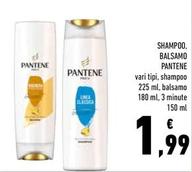 Offerta per Pantene - Shampoo, Balsamo a 1,99€ in Conad
