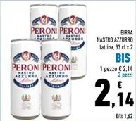 Offerta per Peroni - Birra Nastro Azzurro a 2,14€ in Conad
