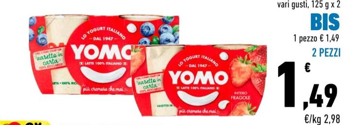 Offerta per Yomo - Yogurt Intero a 1,49€ in Conad City