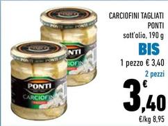 Offerta per Ponti - Carciofini Tagliati a 3,4€ in Conad City