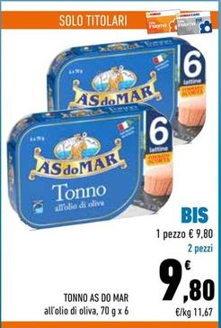 Offerta per Asdomar - Tonno a 9,8€ in Conad City