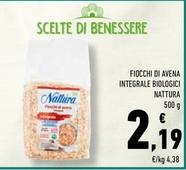 Offerta per Nattura - Fiocchi Di Avena Integrale Biologici a 2,19€ in Conad Superstore