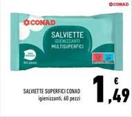 Offerta per Conad - Salviette Superfici a 1,49€ in Conad Superstore