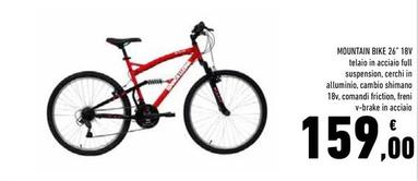 Offerta per Denver Bike - Mountain Bike 26" 18V a 159€ in Conad Superstore