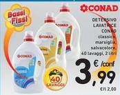Offerta per Conad - Detersivo Lavatrice a 3,99€ in Spazio Conad