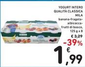 Offerta per Mila - Yogurt Intero Qualità Classica a 1,99€ in Spazio Conad