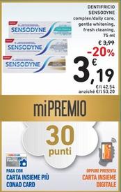 Offerta per Sensodyne - Dentifricio a 3,19€ in Spazio Conad
