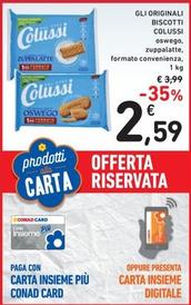 Offerta per Colussi - Gli Originali Biscotti a 2,59€ in Spazio Conad