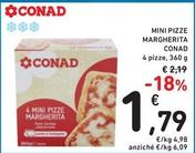 Offerta per Conad - Mini Pizze Margherita a 1,79€ in Spazio Conad