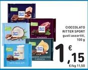 Offerta per Ritter Sport - Cioccolato a 1,15€ in Spazio Conad
