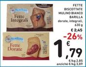 Offerta per Barilla - Fette Biscottate Mulino Bianco a 1,79€ in Spazio Conad