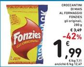 Offerta per Fonzies - Croccantini Di Mais Al Formaggio a 1,99€ in Spazio Conad