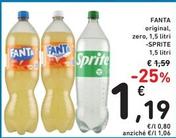 Offerta per Fanta/Sprite - Original a 1,19€ in Spazio Conad