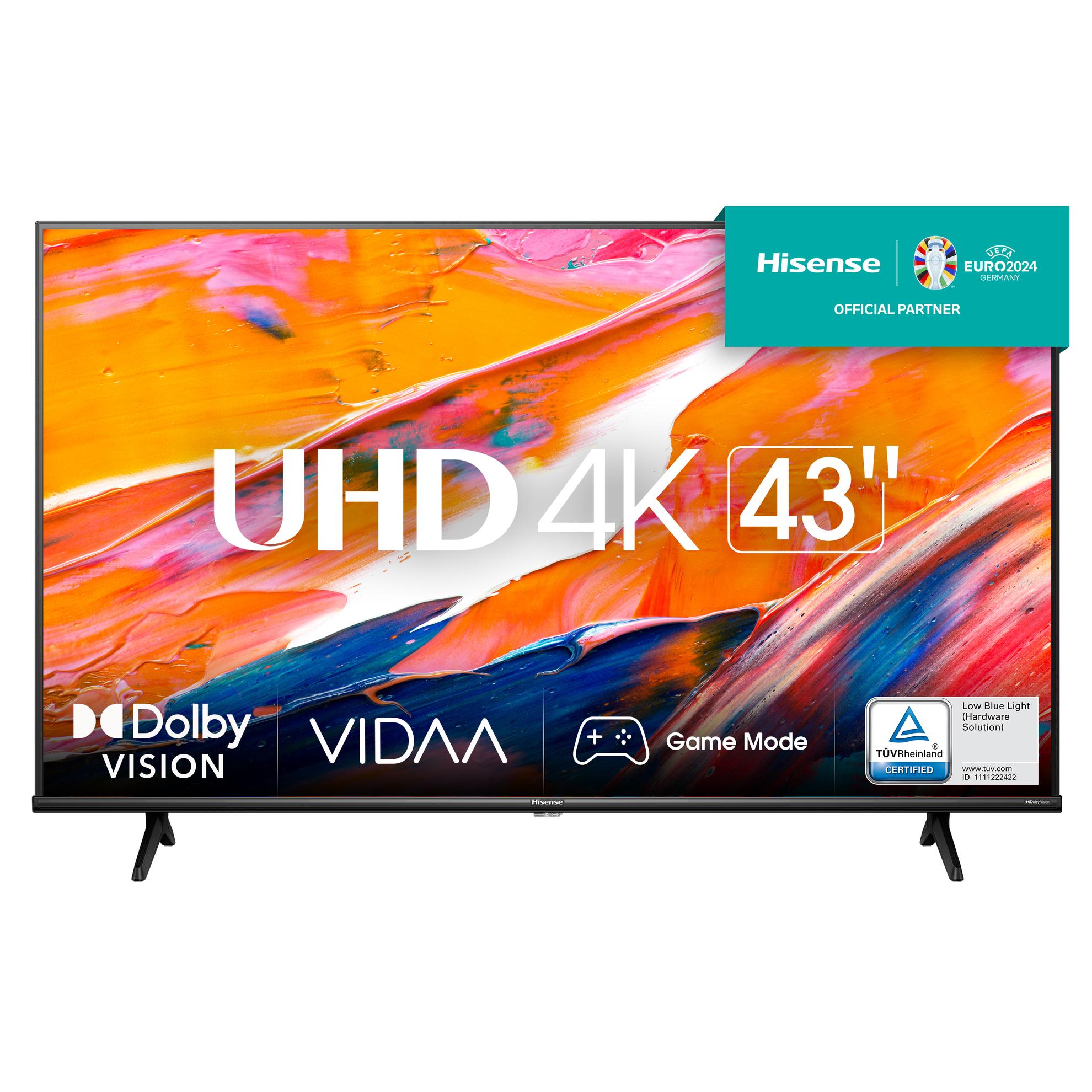 Offerta per Hisense - TV LED Ultra HD 4K 43” 43A6K Smart TV, Wifi, HDR Dolby Vision, AirPlay 2 a 249€ in Spazio Conad