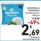 Offerta per Granarolo - Mozzarella a 2,69€ in Spazio Conad