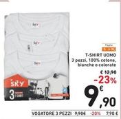 Offerta per Sky - T-Shirt Uomo a 9,9€ in Spazio Conad