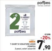 Offerta per Pompea - T-Shirt O Vogatore Uomo a 7,9€ in Spazio Conad
