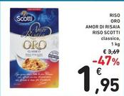 Offerta per Riso Scotti - Riso Oro Amor Di Risaia a 1,95€ in Spazio Conad