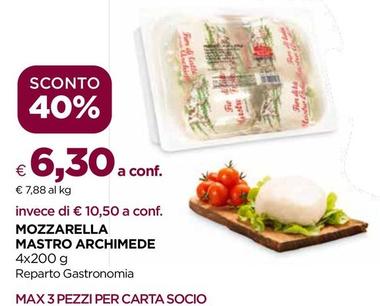 Offerta per Mozzarella a 6,3€ in Coop