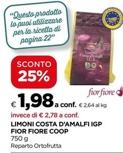 Offerta per Limoni a 1,98€ in Coop