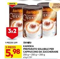 Offerta per Kamoka - Preparato Solubile Per Cappuccino Da Zuccherare a 2,99€ in Dpiu