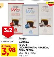 Offerta per Kamoka - 10 Caps Decaffeinato / Arabica/ Gran Crema a 1,99€ in Dpiu