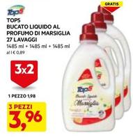 Offerta per Top5 - Bucato Liquido Al Profumo Di Marsiglia a 1,98€ in Dpiu