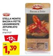 Offerta per Stella Montis - Bacon A Fette Leggermente Affumicato a 1,39€ in Dpiu