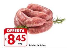 Offerta per  Salsiccia Suino  a 8,45€ in Carrefour Market