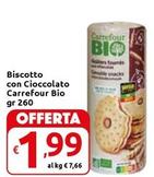 Offerta per Carrefour - Biscotto Con Cioccolato Bio a 1,99€ in Carrefour Market