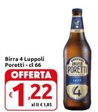 Offerta per Angelo Poretti - Birra 4 Luppoli  a 1,22€ in Carrefour Market