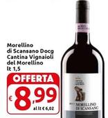 Offerta per Cantina Morellino Di Scansano - Morellino Di Scansano DOCG a 8,99€ in Carrefour Market