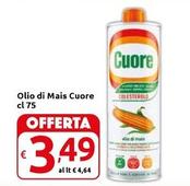Offerta per  Cuore - Olio Di Mais  a 3,49€ in Carrefour Market