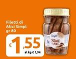 Offerta per  Simpl - Filecti Di Alici a 1,55€ in Carrefour Market