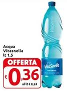 Offerta per  Vitasnella - Acqua  a 0,36€ in Carrefour Market
