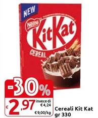 Offerta per Nestlè - Cereali Kit Kat  a 2,97€ in Carrefour Express