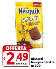 Offerta per  Nestlè - Biscotti Nesquik  a 2,49€ in Carrefour Express