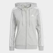 Offerta per Felpa con cappuccio Essentials French Terry 3-Stripes Full-Zip a 45,5€ in Adidas