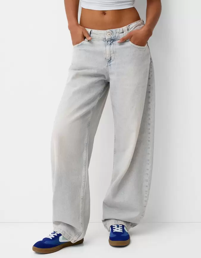 Offerta per Jeans baggy balloon a 39,99€ in Bershka