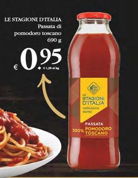 Offerta per Le Stagioni D'italia - Passata Di Pomodoro Toscano a 0,95€ in Decò